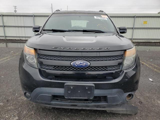 1FM5K8GT2FGB79698 - 2015 FORD EXPLORER SPORT შავი ფოტო 5