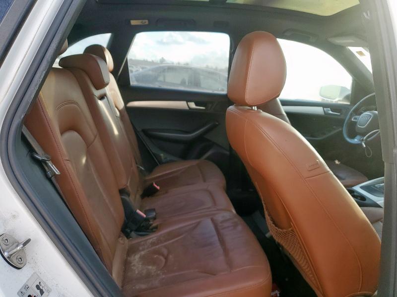 WA1DKBFP2BA013352 - 2011 AUDI Q5 PREMIUM PLUS WHITE photo 10