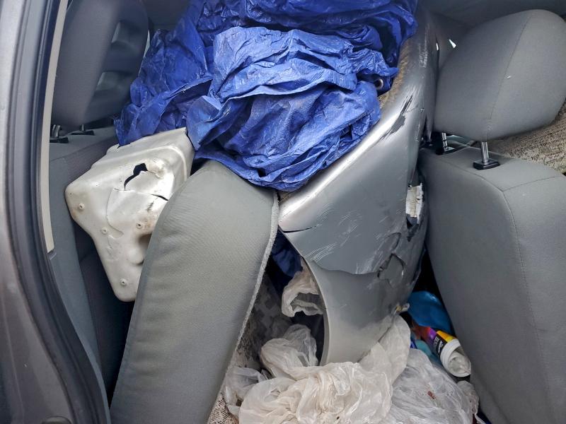 1D7HW48N35S365802 - 2005 DODGE DAKOTA QUAD SLT GRAY photo 10