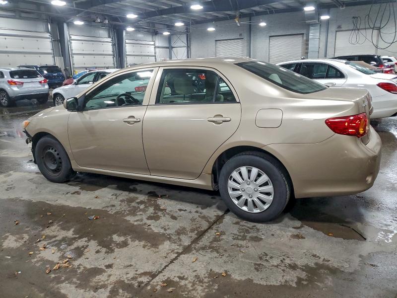 1NXBU40E99Z138850 - 2009 TOYOTA COROLLA BASE Світло-коричневий фото 2