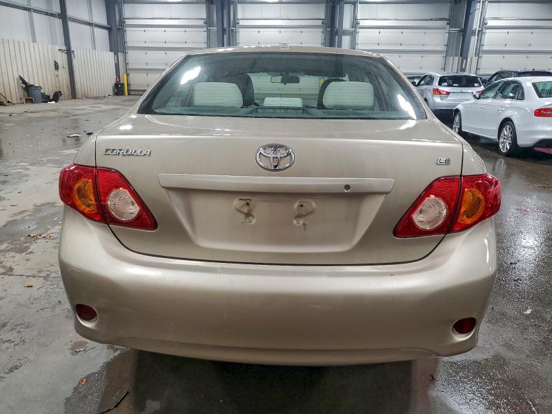 1NXBU40E99Z138850 - 2009 TOYOTA COROLLA BASE Світло-коричневий фото 6