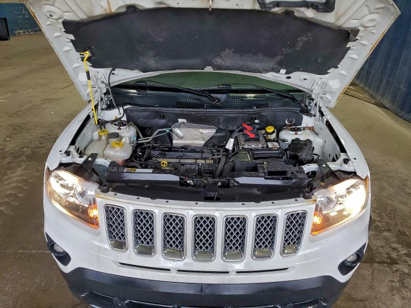 1C4NJCEA0GD620081 - 2016 JEEP COMPASS LATITUDE WHITE photo 12