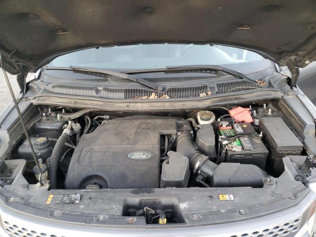 1FM5K8F85DGA65043 - 2013 FORD EXPLORER LIMITED GRAY photo 12