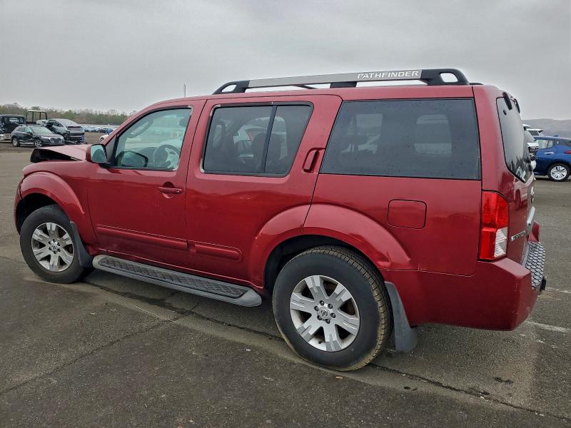5N1AR18W05C742411 - 2005 NISSAN PATHFINDER LE Qırmızı foto 2