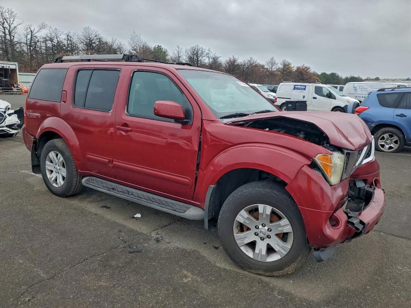 5N1AR18W05C742411 - 2005 NISSAN PATHFINDER LE Qırmızı foto 4