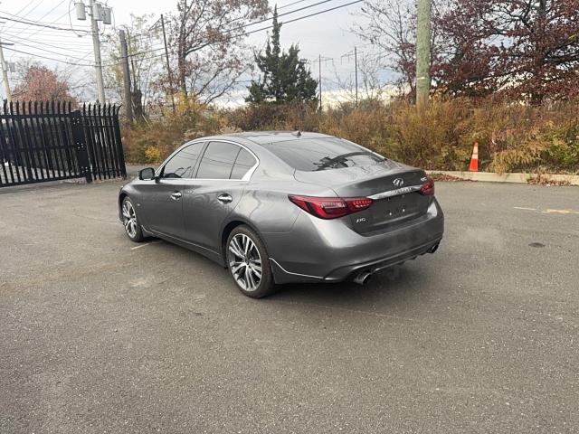 JN1EV7AR3JM432348 - 2018 INFINITI Q50 LUXE GRAY photo 3