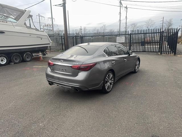 JN1EV7AR3JM432348 - 2018 INFINITI Q50 LUXE GRAY photo 4