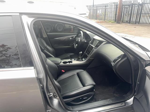 JN1EV7AR3JM432348 - 2018 INFINITI Q50 LUXE GRAY photo 5