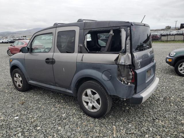 5J6YH28625L033629 - 2005 HONDA ELEMENT EX GRAY photo 2