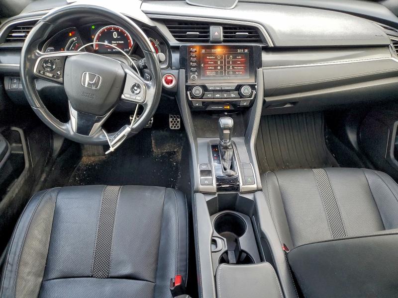 SHHFK7H90LU219352 - 2020 HONDA CIVIC SPORT TOURING GRAY photo 8