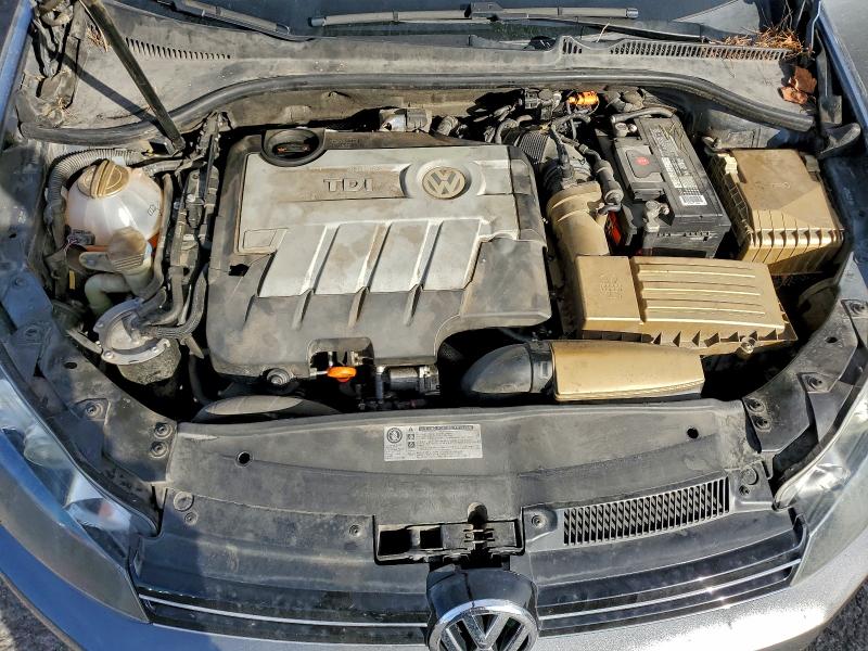 3VWPL7AJ5BM672381 - 2011 VOLKSWAGEN JETTA TDI ნაცრისფერი ფოტო 11