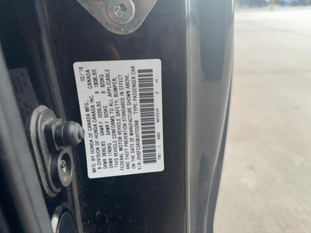 2HGFC3A58JH753268 - 2018 HONDA CIVIC SI 黑色 照片 10