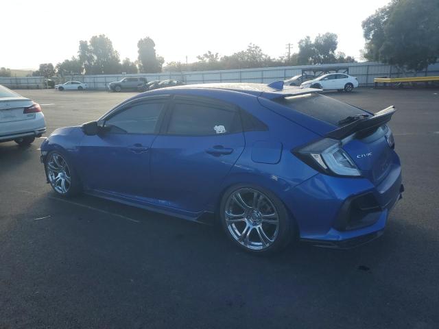 SHHFK7H99KU407396 - 2019 HONDA CIVIC SPORT TOURING BLUE photo 2