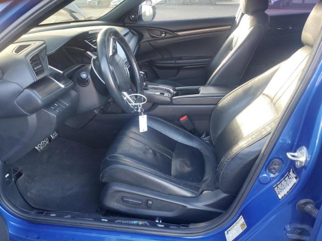 SHHFK7H99KU407396 - 2019 HONDA CIVIC SPORT TOURING BLUE photo 7