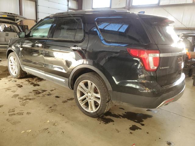 1FM5K8F88GGA65137 - 2016 FORD EXPLORER LIMITED BLACK photo 2