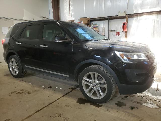 1FM5K8F88GGA65137 - 2016 FORD EXPLORER LIMITED BLACK photo 4