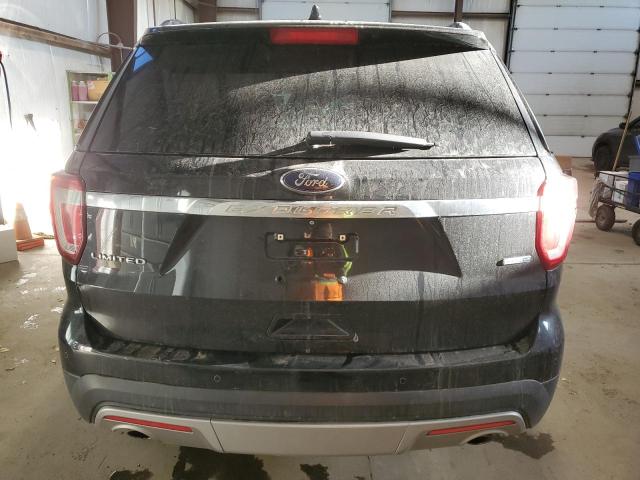 1FM5K8F88GGA65137 - 2016 FORD EXPLORER LIMITED BLACK photo 6