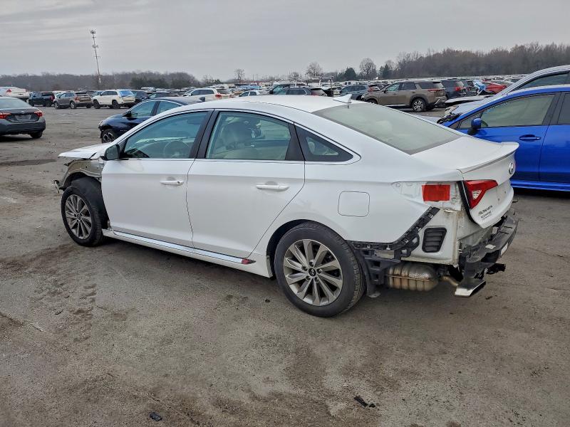 5NPE34AFXHH543426 - 2017 HYUNDAI SONATA SPORT 白色 照片 2