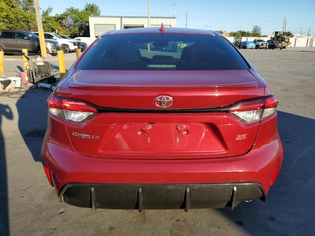 5YFS4MCE9RP182845 - 2024 TOYOTA COROLLA SE RED photo 6