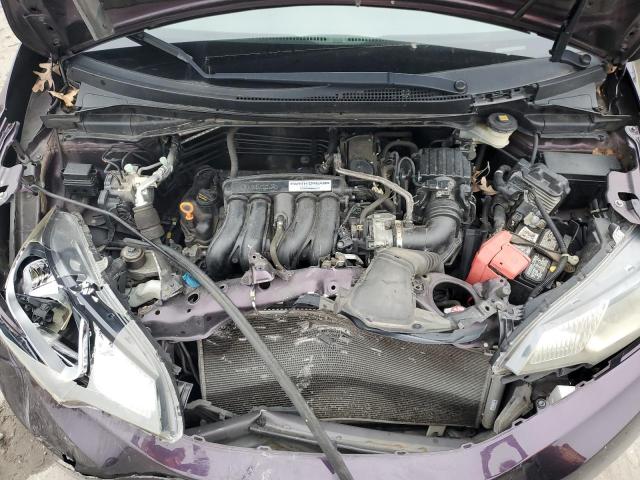 JHMGK5H77GX040440 - 2016 HONDA FIT EX PURPLE photo 11