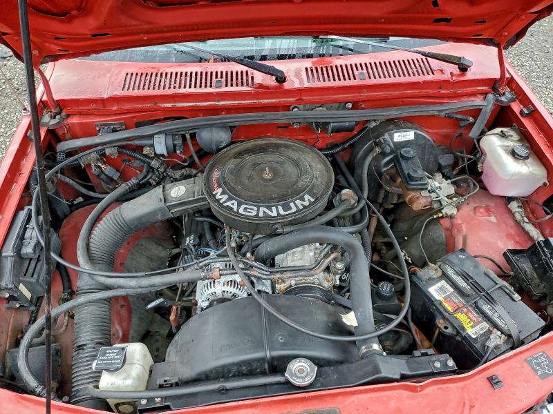 1B7FL26X5PS246719 - 1993 DODGE DAKOTA 红色 照片 11