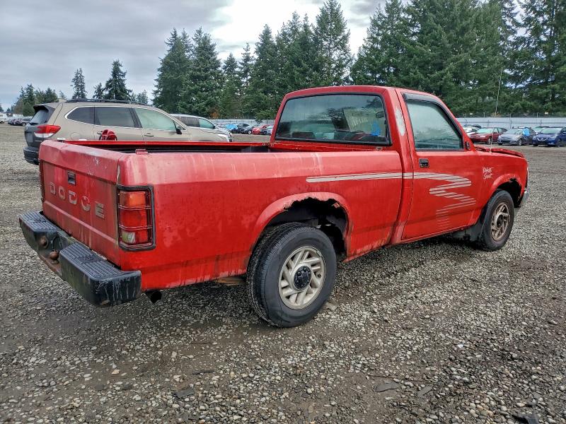 1B7FL26X5PS246719 - 1993 DODGE DAKOTA 红色 照片 3