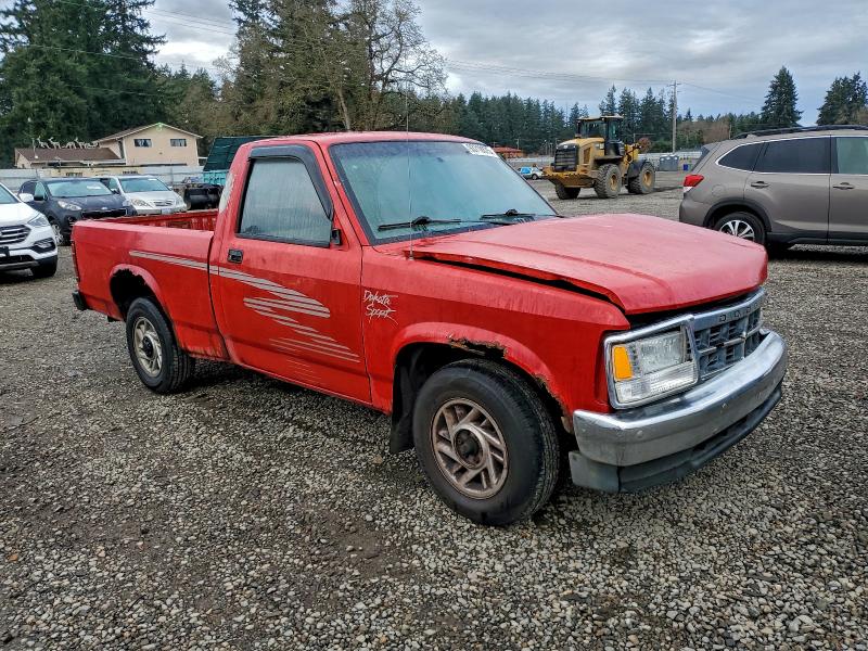 1B7FL26X5PS246719 - 1993 DODGE DAKOTA 红色 照片 4