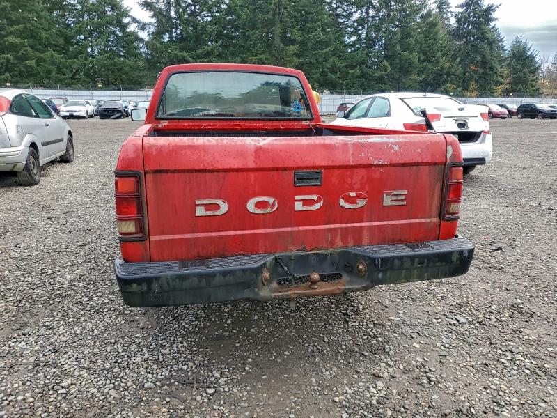 1B7FL26X5PS246719 - 1993 DODGE DAKOTA 红色 照片 6