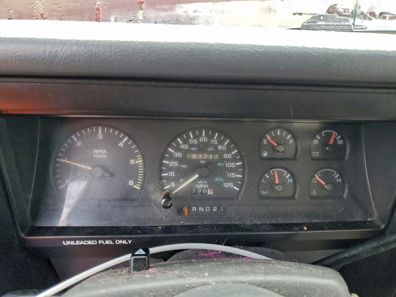 1B7FL26X5PS246719 - 1993 DODGE DAKOTA 红色 照片 9