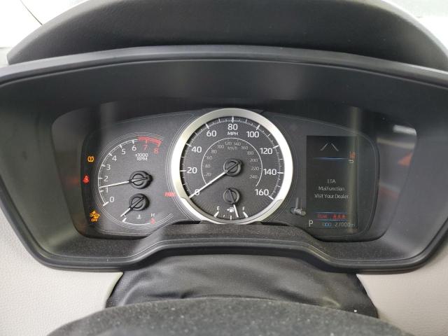 JTDEPMAE8NJ218319 - 2022 TOYOTA COROLLA LE BLACK photo 9