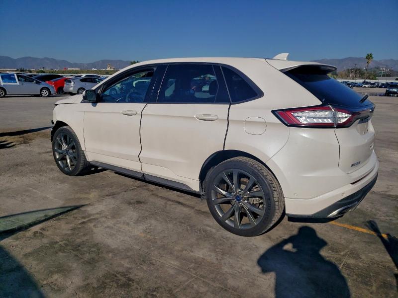 2FMPK4AP5GBB04712 - 2016 FORD EDGE SPORT WHITE photo 2