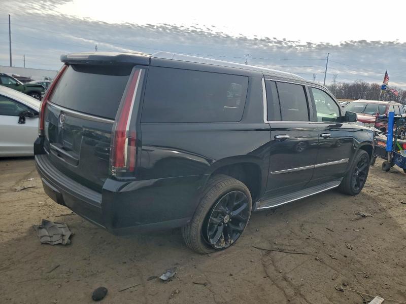 1GYS4HKJ2FR244152 - 2015 CADILLAC ESCALADE ESV LUXURY Черный фото 3