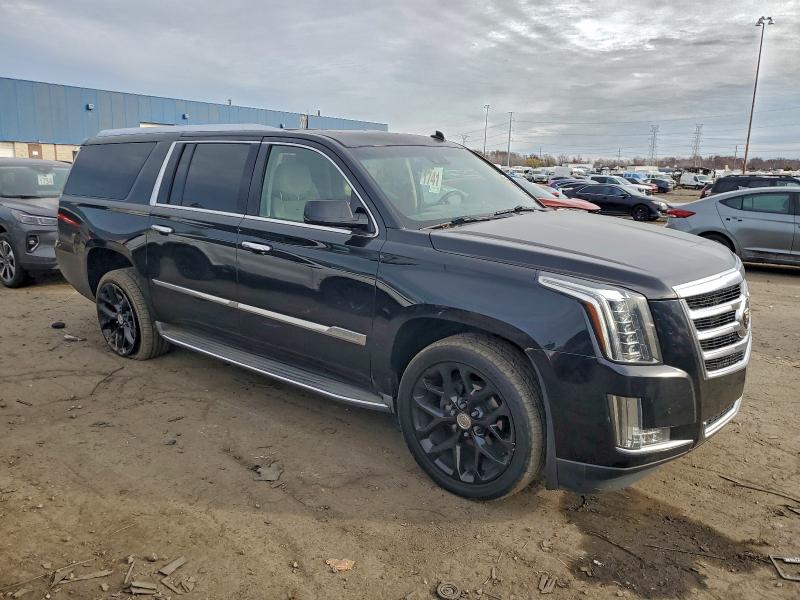 1GYS4HKJ2FR244152 - 2015 CADILLAC ESCALADE ESV LUXURY Черный фото 4