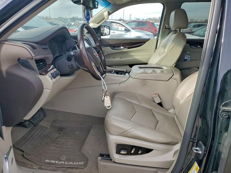 1GYS4HKJ2FR244152 - 2015 CADILLAC ESCALADE ESV LUXURY Черный фото 7