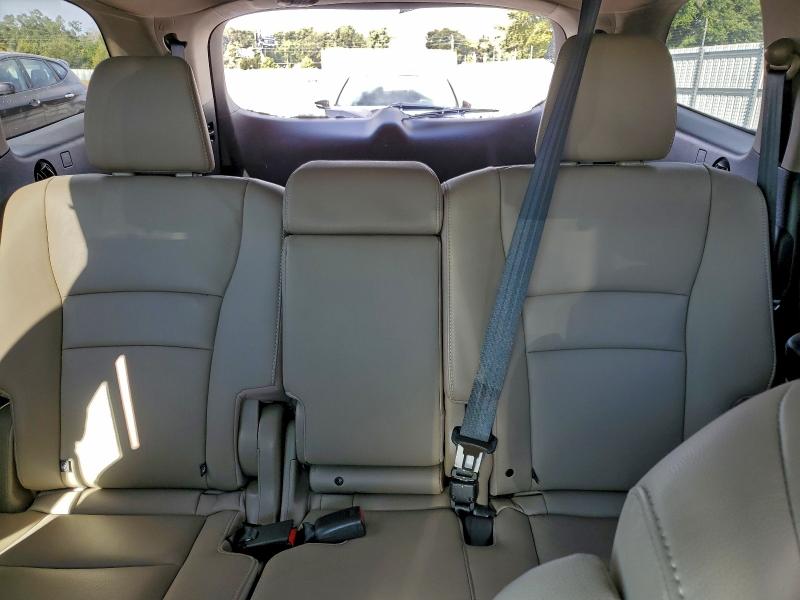 5FNYF5H50LB001086 - 2020 HONDA PILOT EXL RED photo 10