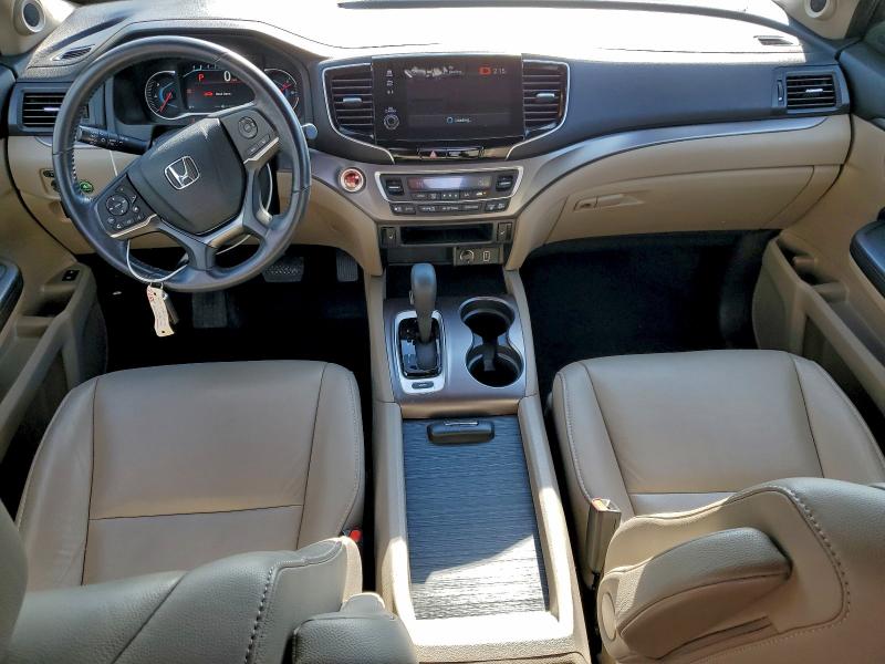 5FNYF5H50LB001086 - 2020 HONDA PILOT EXL RED photo 8