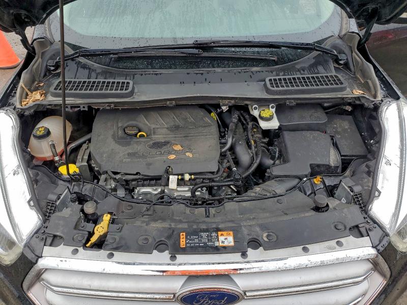 1FMCU0JD1HUD27834 - 2017 FORD ESCAPE TITANIUM BLACK photo 12