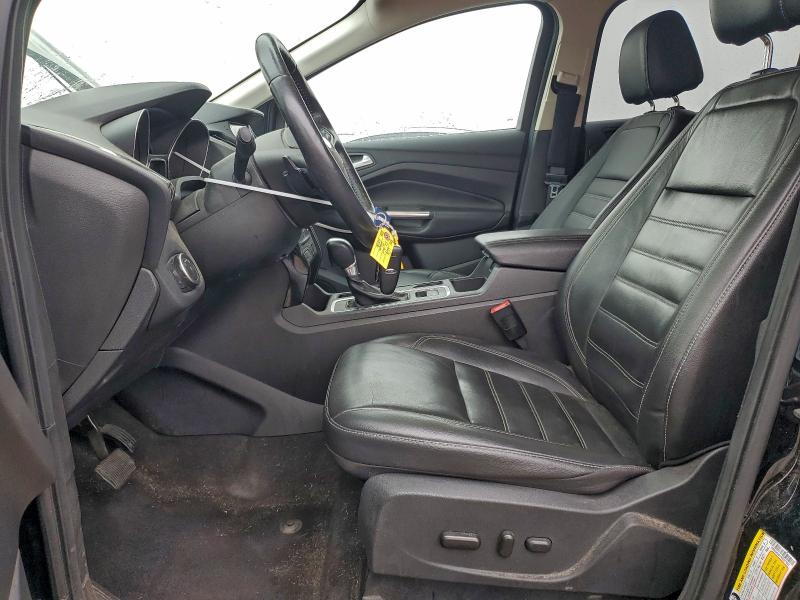 1FMCU0JD1HUD27834 - 2017 FORD ESCAPE TITANIUM BLACK photo 7