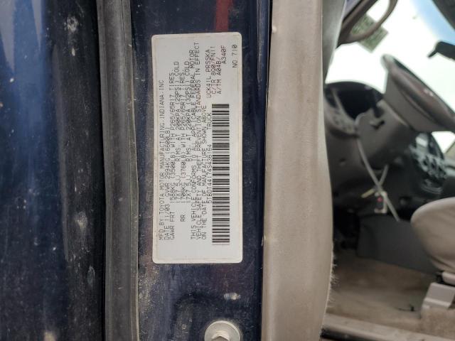 5TBDT44174S436164 - 2004 TOYOTA TUNDRA DOUBLE CAB SR5 BLUE photo 12