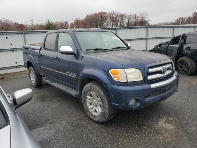 5TBDT44174S436164 - 2004 TOYOTA TUNDRA DOUBLE CAB SR5 BLUE photo 4