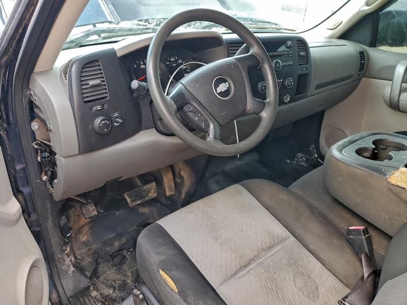 1GCEC19X19Z182318 - 2009 CHEVROLET SILVERADO C1500 Niebieski zdjęcie 8