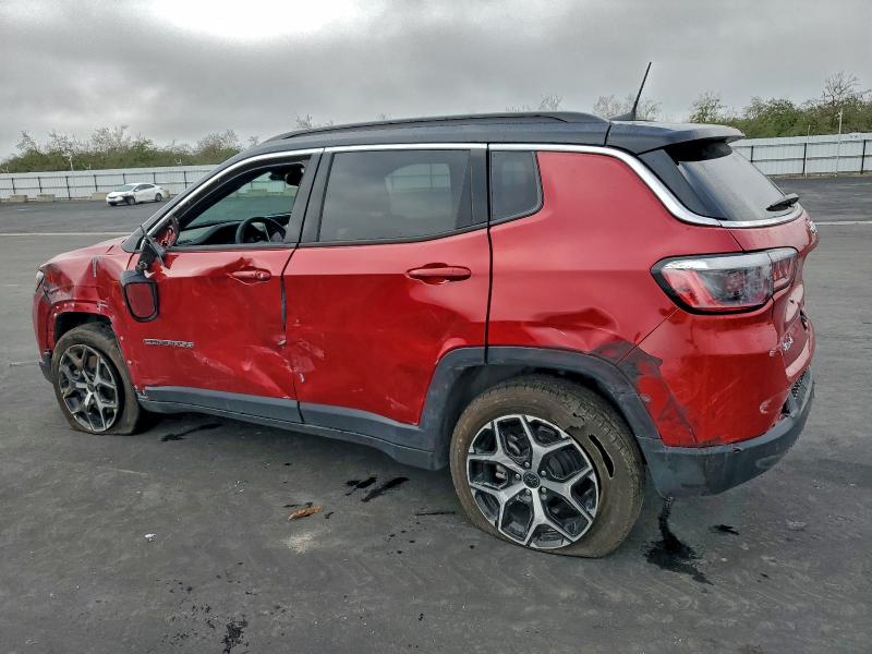 3C4NJDCN4ST525943 - 2025 JEEP COMPASS LIMITED RED photo 2