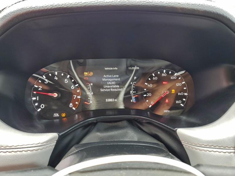 3C4NJDCN4ST525943 - 2025 JEEP COMPASS LIMITED RED photo 9