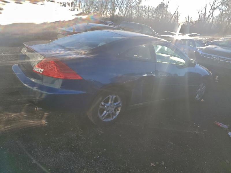 1HGCM727X6A001603 - 2006 HONDA ACCORD EX BLUE photo 3