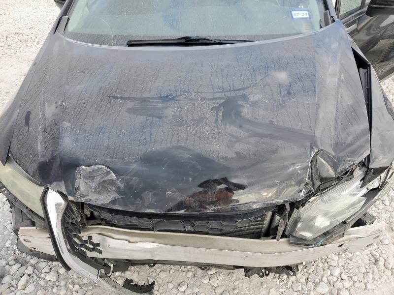 19XFB2F70FE097687 - 2015 HONDA CIVIC SE BLACK photo 11