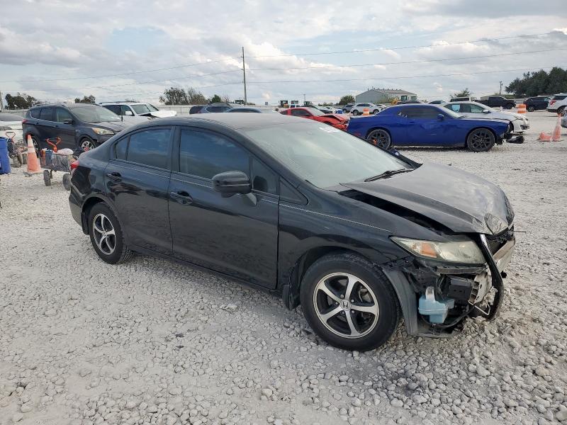19XFB2F70FE097687 - 2015 HONDA CIVIC SE BLACK photo 4