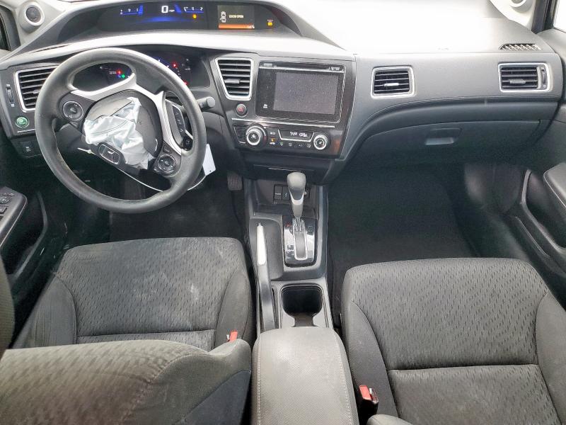 19XFB2F70FE097687 - 2015 HONDA CIVIC SE BLACK photo 8