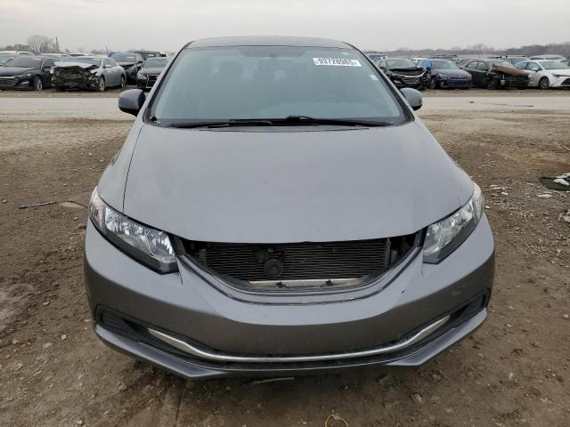 19XFB2F50DE034441 - 2013 HONDA CIVIC LX ნაცრისფერი ფოტო 5