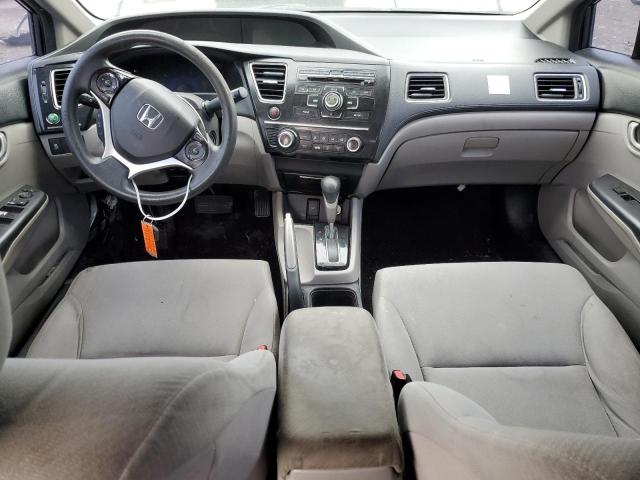 19XFB2F50DE034441 - 2013 HONDA CIVIC LX ნაცრისფერი ფოტო 8