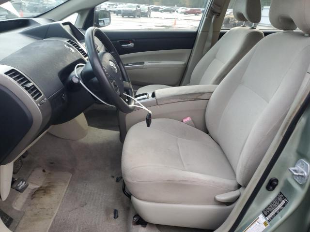 JTDKB20U283380082 - 2008 TOYOTA PRIUS GREEN photo 7